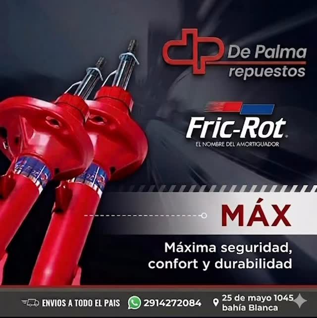 Amortiguadores Fric-Rot MÁX